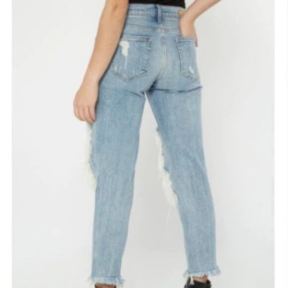 SALE - Ultimate Blow Up Distressed Boyfriend Jeans - Picture 4 of 4